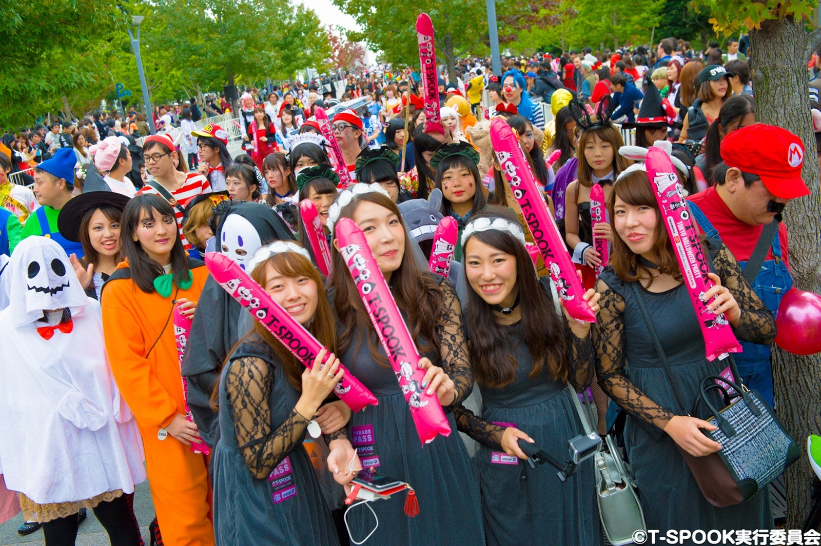 パレードの様子 （C）T-SPOOK実行委員会