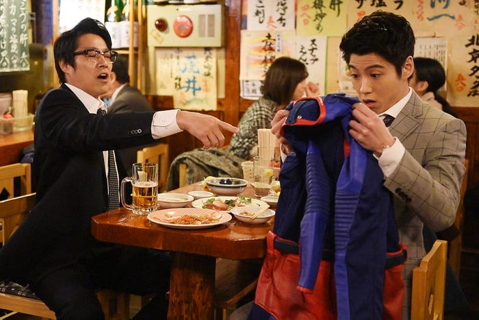 スーパーヒーローを引き受けた池杉はどんな行動をとるのか…(C)NTV