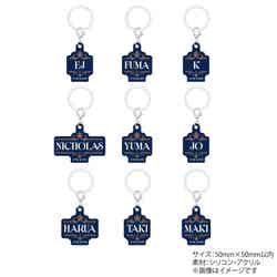 めじるしチャーム(ランダム9種)税込880円(C)HYBE LABELS JAPAN & HYBE. All Rights Reserved.