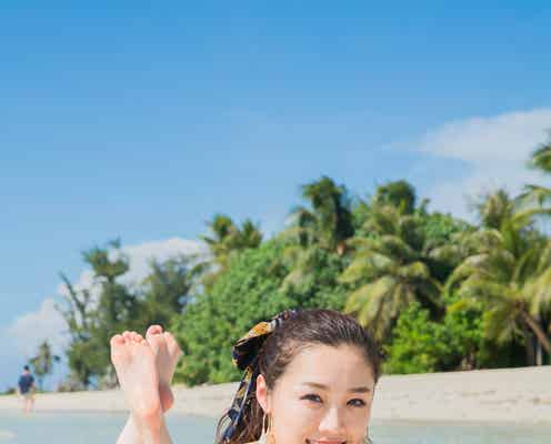 元SKE48石田安奈のふっくら美バストに釘付け 水着姿もたっぷり
