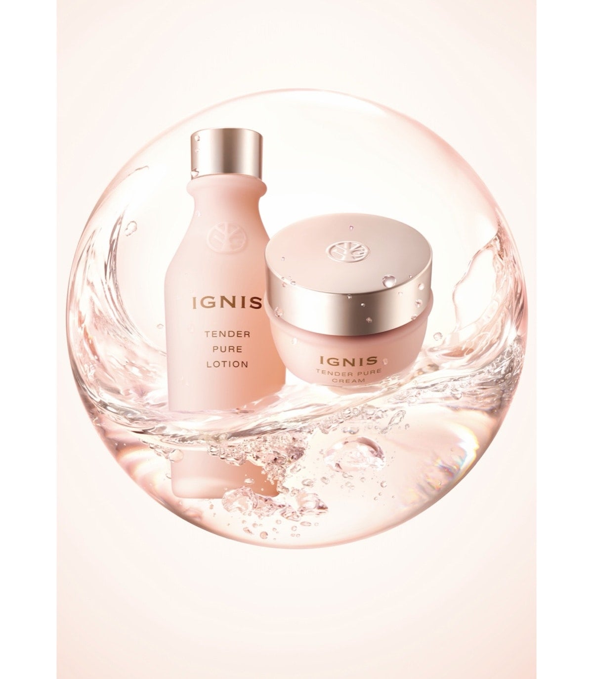 【IGNIS】日常で起こりうる“肌のゆらぎ”を改善するローション&クリーム誕生