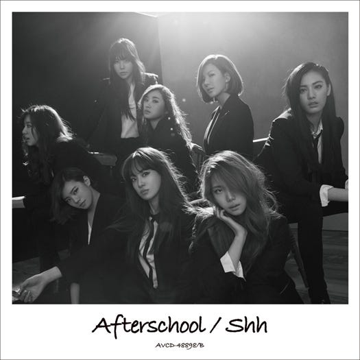 AFTERSCHOOL 6th「Shh」MUSIC VIDEO盤(1月29日発売)