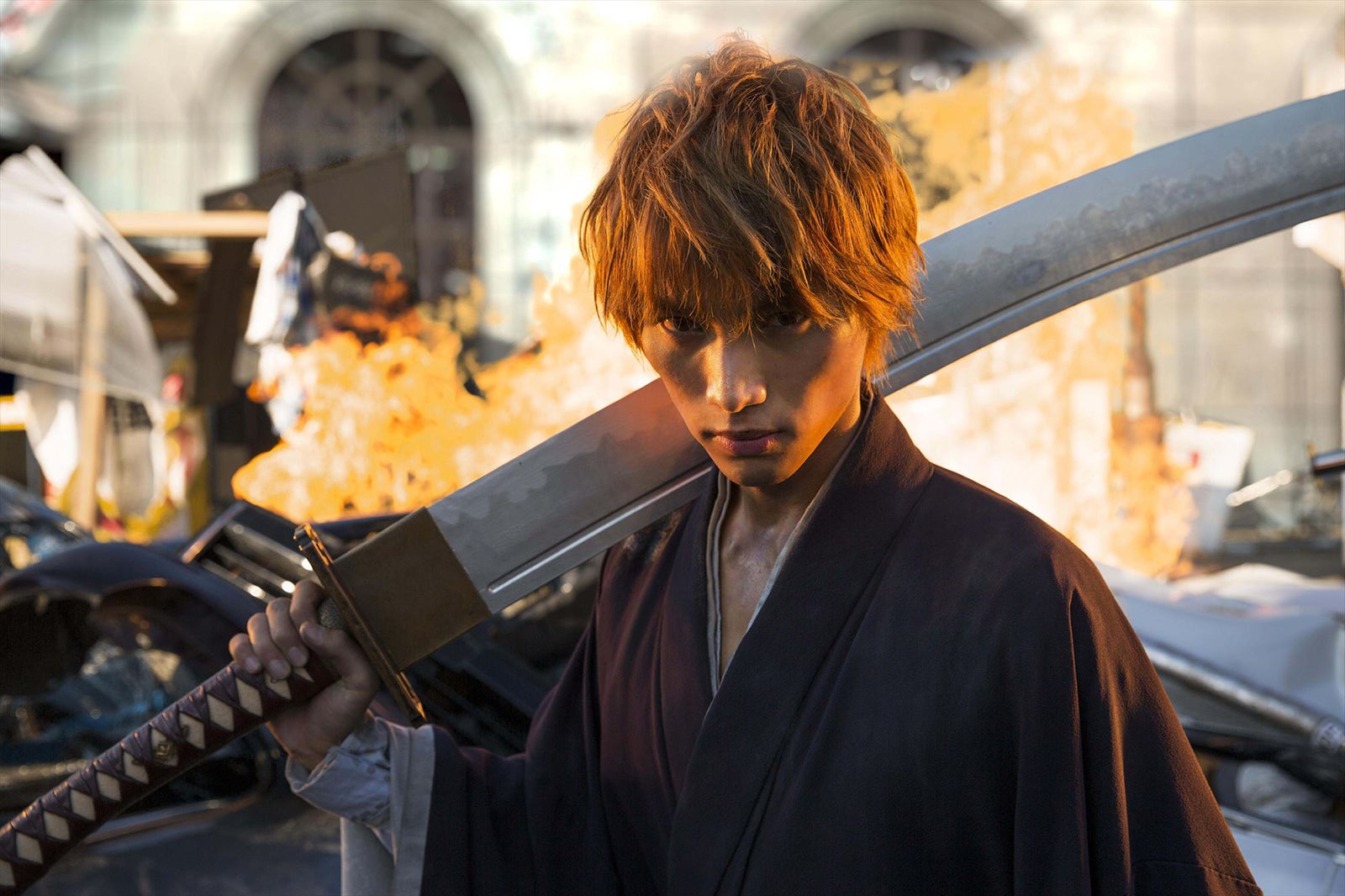 黒崎一護を演じる福士蒼汰（C）久保帯人／集英社（C）2018 映画「BLEACH」製作委員会