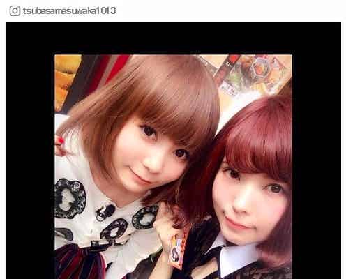 益若つばさ&中川翔子、ボブヘア2ショットに反響「似てる」「双子みたい」