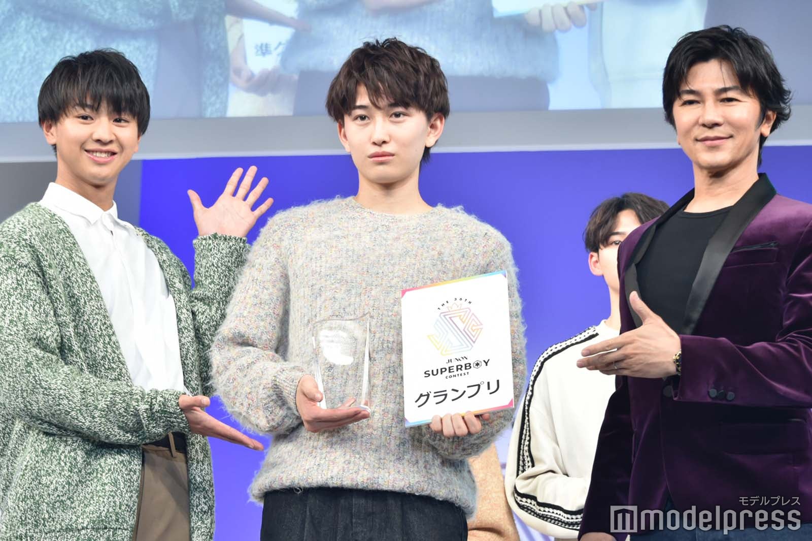 藤本洸大、石山順征さん、武田真治（C）モデルプレス