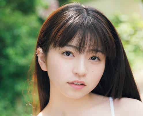 “現役JKアイドル”佐々木ほのか、水着グラビア初挑戦 美谷間輝く