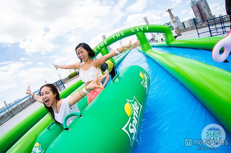 第1回開催の様子／画像提供：Slide the City JAPAN