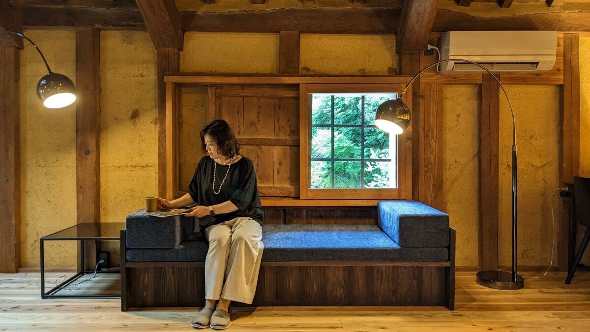 本を読んだりのんびりと