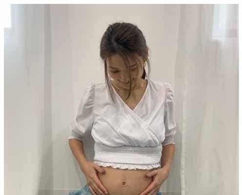 モデル美優、第1子妊娠を報告 ふっくらお腹も披露