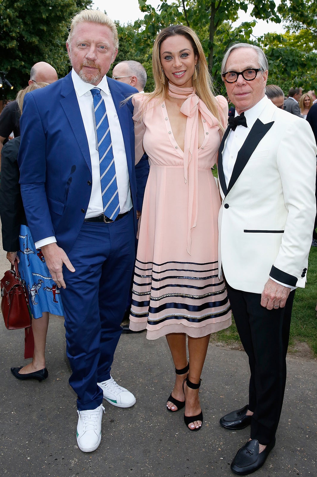 Boris-Becker、Lily-Becker、Tommy-Hilfiger（画像提供：トミー ヒルフィガー ジャパン）