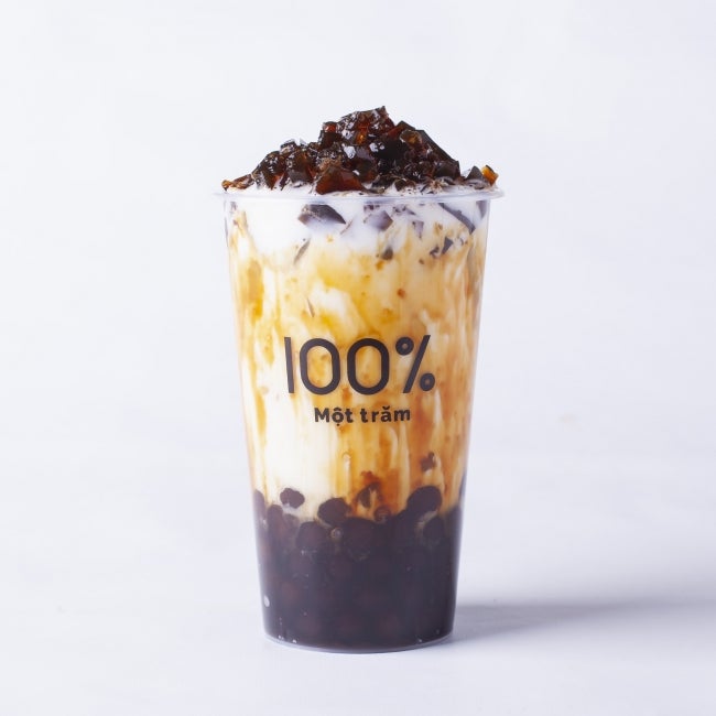 【湊町リバープレイス店限定】めっちゃモッチャムカフェオレ 550円／画像提供：オペレーションファクトリー