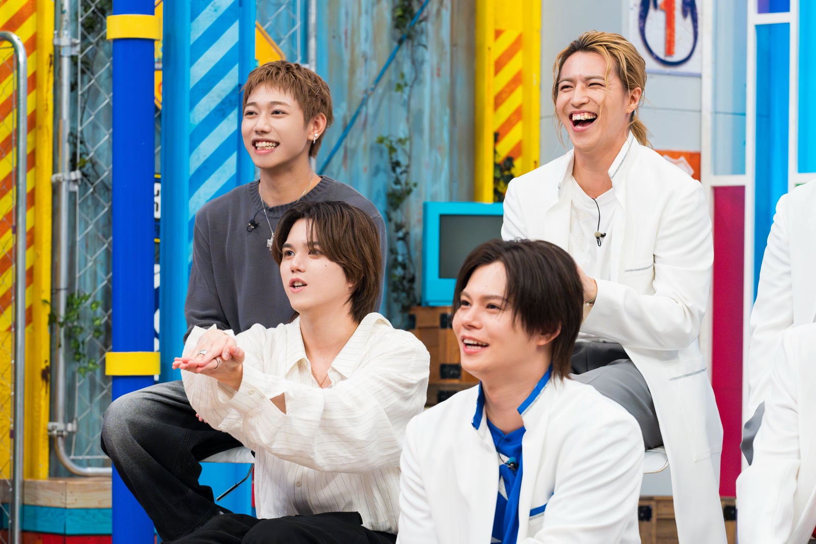 SEITO、タカシ、RAN、カイ（C）日本テレビ