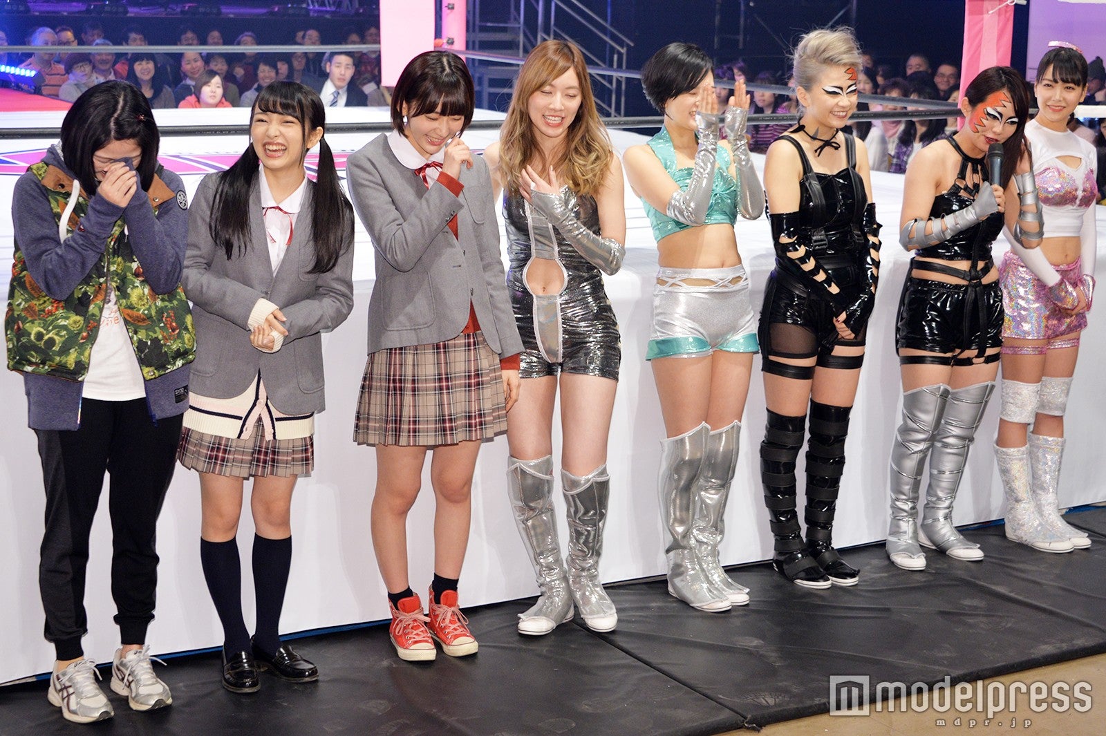 横山由依、向井地美音、宮脇咲良、松井珠理奈、兒玉遥、島田晴香、松村香織、白間美瑠 （C）モデルプレス