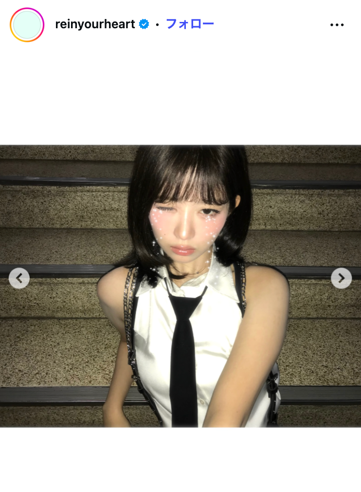 レイInstagramより