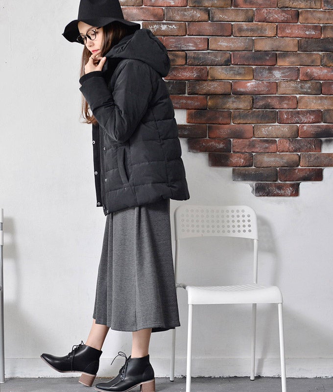 リアルダウン使用であったか！しっとり大人のダウンジャケット「coca」7,990円（税込）／画像提供：coca