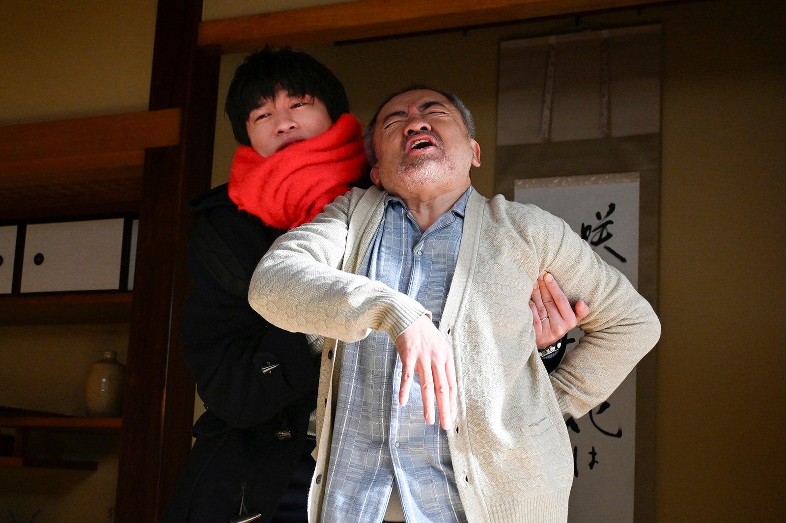 田中圭、春海四方「おっさんずラブ-リターンズ-」第4話（C）テレビ朝日