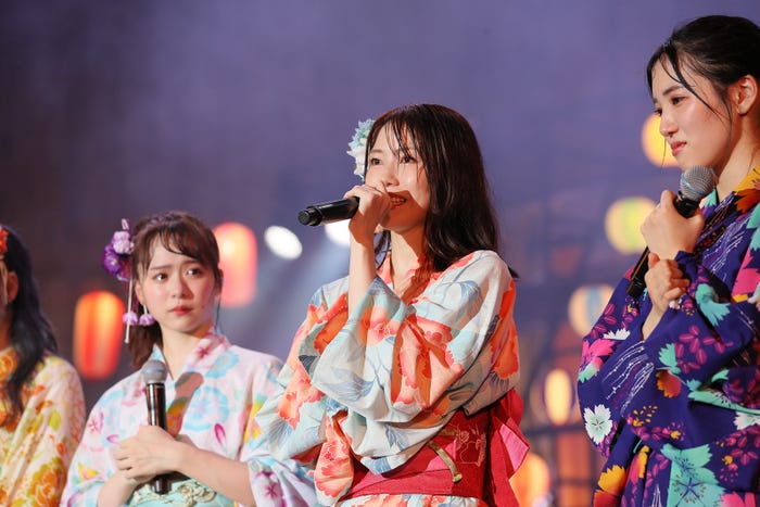 横山由依「MX夏まつり AKB48 2021年最後のサマーパーティー!」(C)AKB48