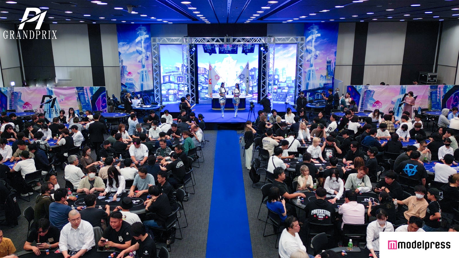 「第1回 モデルプレス CUP」会場の様子（提供画像）