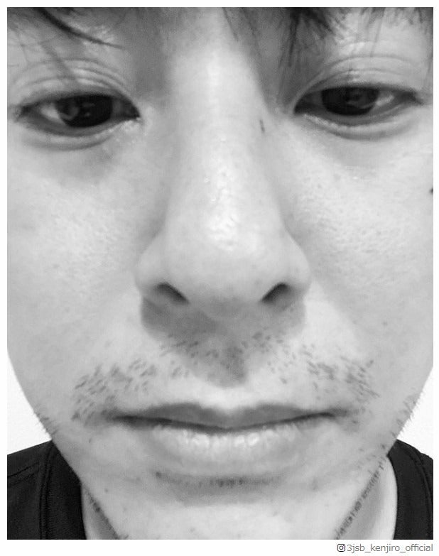 三代目JSB山下健二郎、自宅療養中に伸ばしたヒゲ姿が話題 今市隆二＆山本舞香も反応「おもろすぎ」