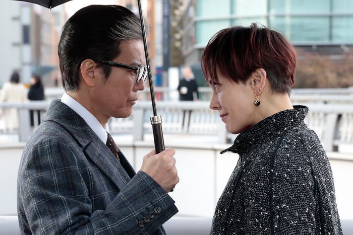 唐沢寿明、土屋アンナ「プライベートバンカー」第6話(C)テレビ朝日