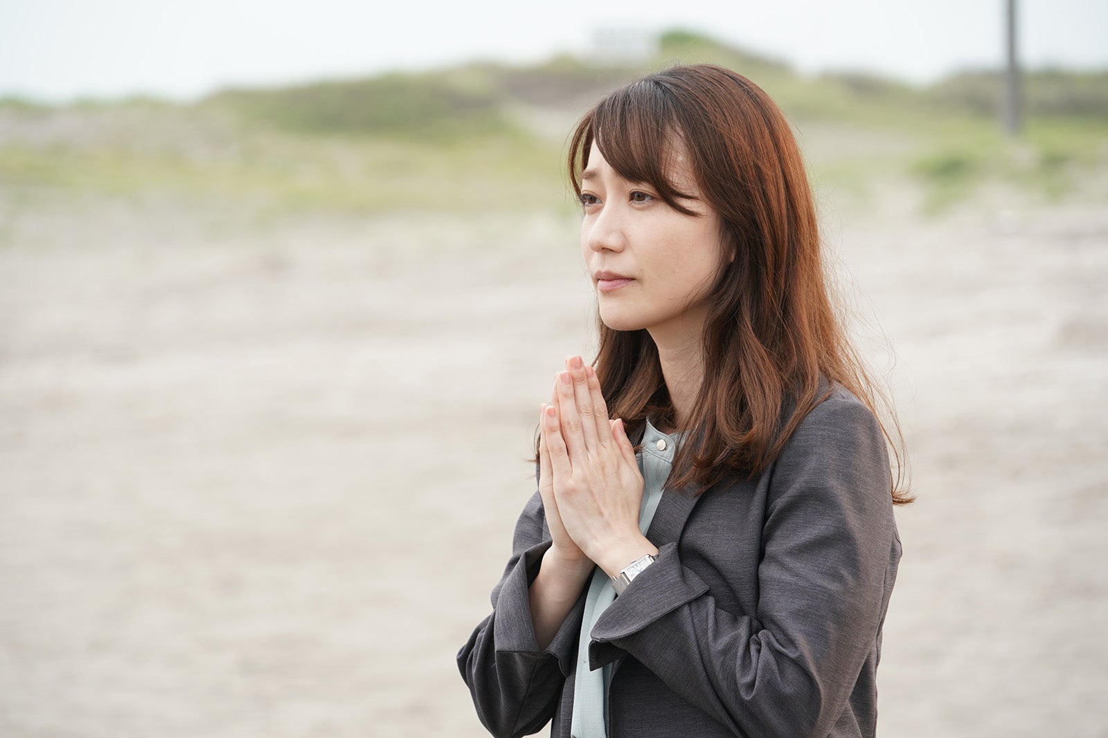 大島優子「GO HOME～警視庁身元不明人相談室～」第4話より（C）日本テレビ