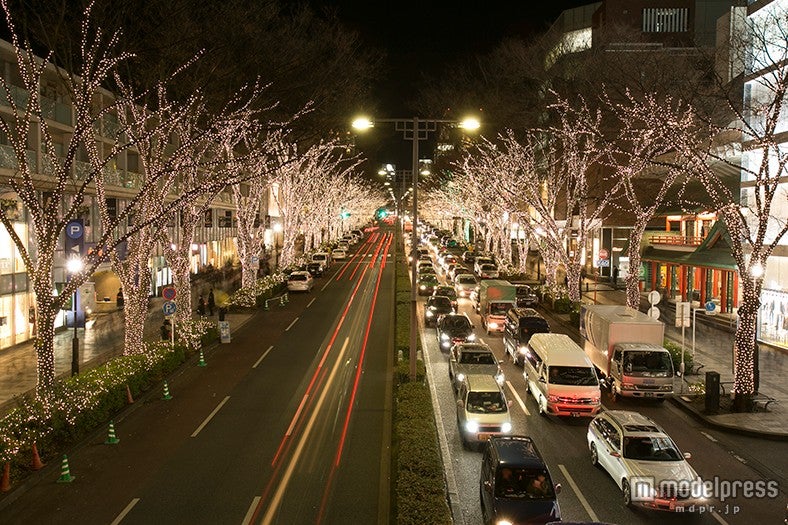 過去の表参道イルミネーション／画像提供：商店街振興組合原宿表参道欅会