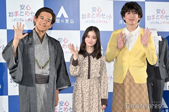 博多華丸、橋本環奈、博多大吉(C)モデルプレス