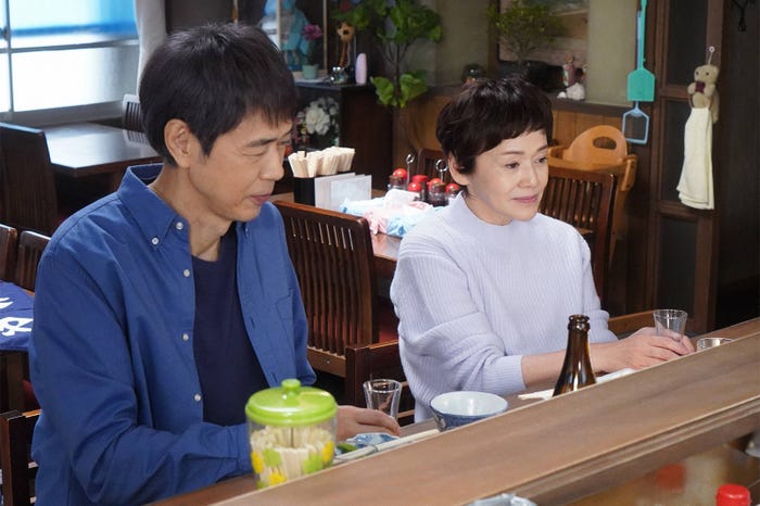 時任三郎、大竹しのぶ「監察医 朝顔」第10話より(C)フジテレビ