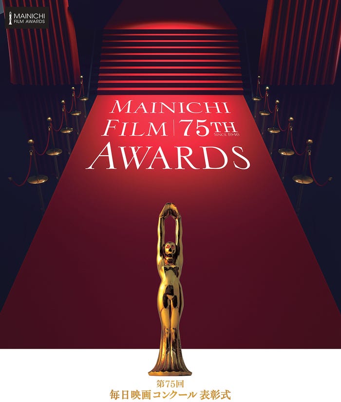 「第75回毎日映画コンクール」ロゴ(提供写真)