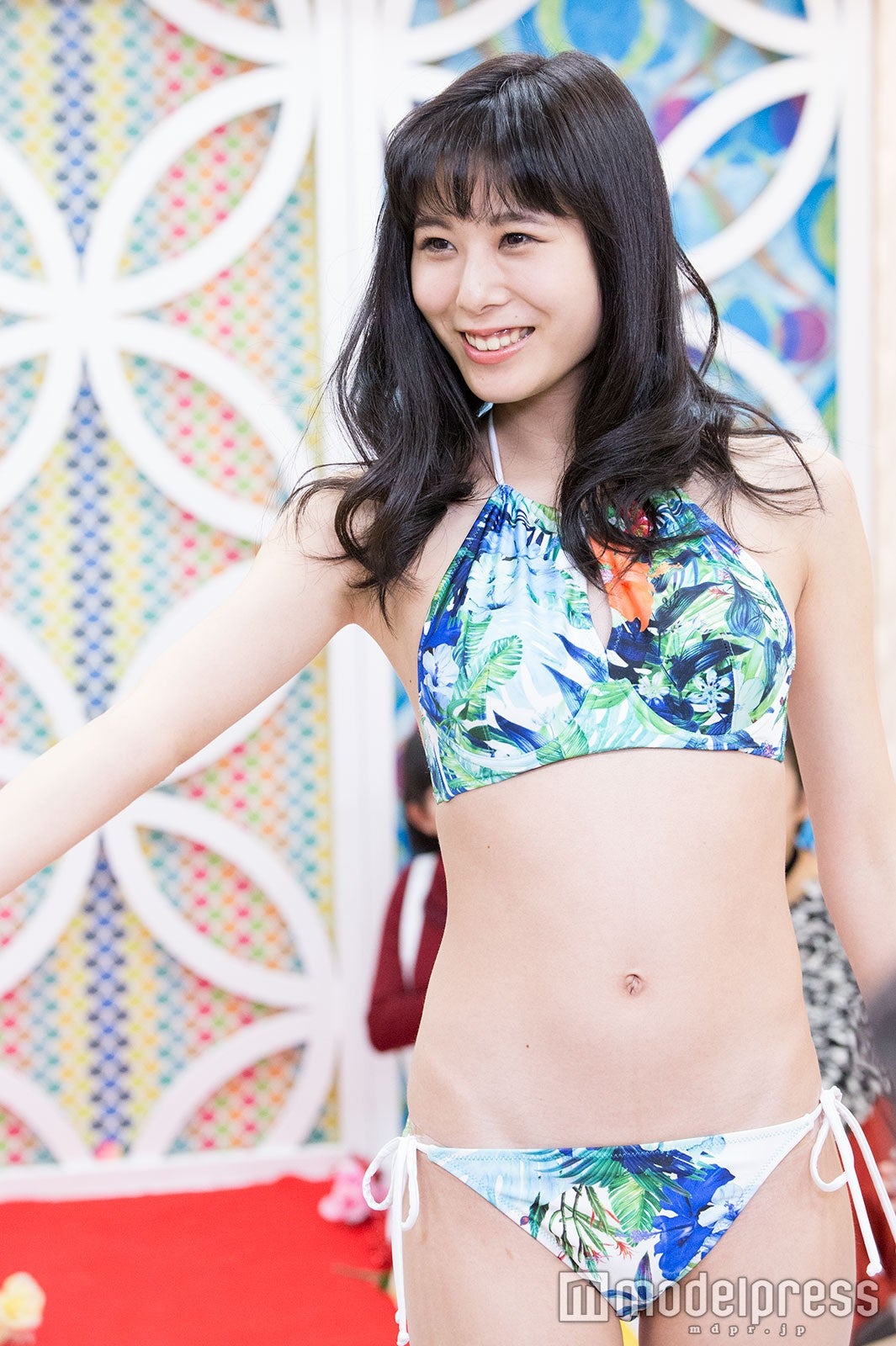 沖舘唯／水着提供：PEAK＆PINE（C）モデルプレスナイト