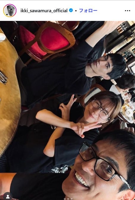 沢村一樹Instagramより