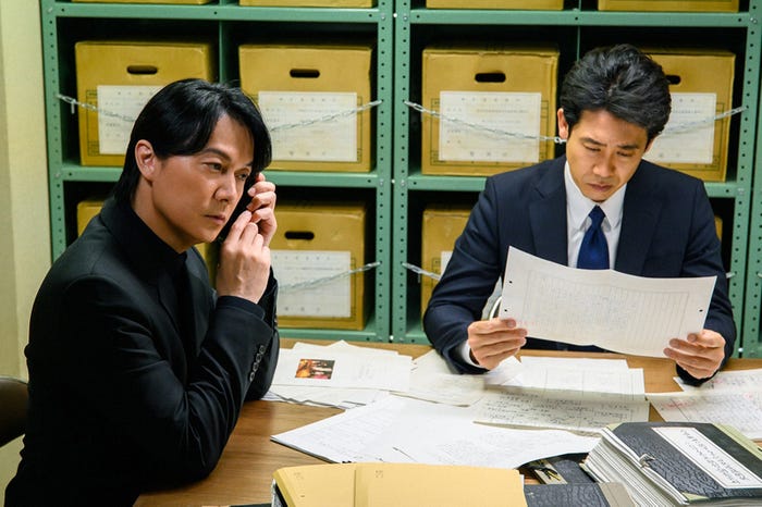 福山雅治、大泉洋「ラストマン-全盲の捜査官-」第9話より(C)TBS