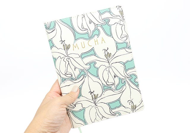 宝島社雑誌付録ＧＬＯＷ12月号のミュシャの2026年スケジュール帳1