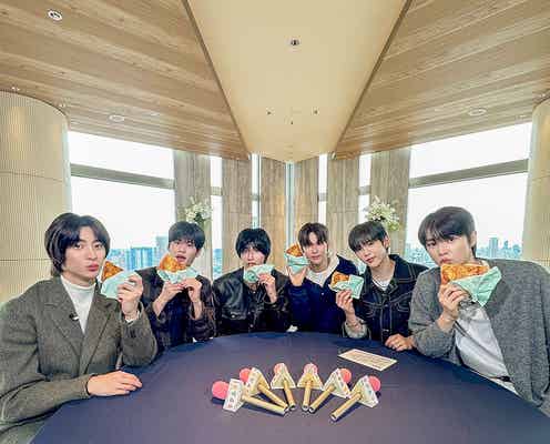 RIIZE、日本で食リポに初挑戦「ZIP!キテルネ!」リポーターに登場