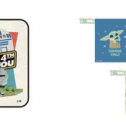 ミニタオル税込1,430円、巾着 税込1,430円(C)& TM Lucasfilm Ltd.