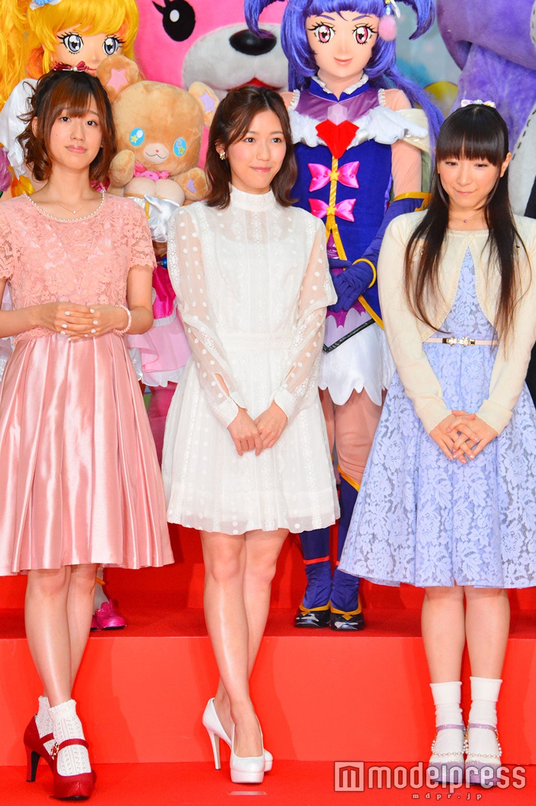 高橋李依、渡辺麻友、堀江由衣（C）モデルプレス