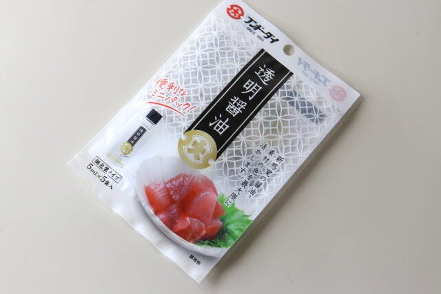 ダイソー　透明醤油