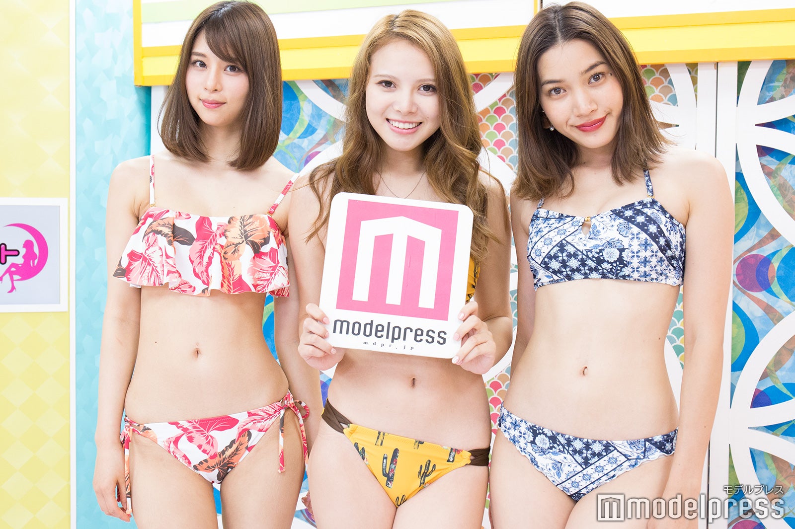 （左から）山本成美、蘭、樽見麻緒 （C）モデルプレス