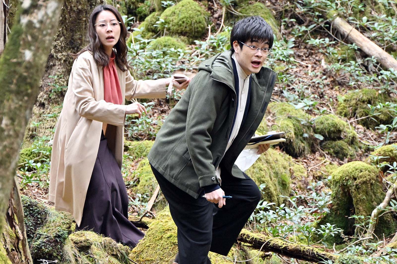 大西礼芳、井之脇海「ペンディングトレイン―８時２３分、明日　君と」第2話より（C）TBS