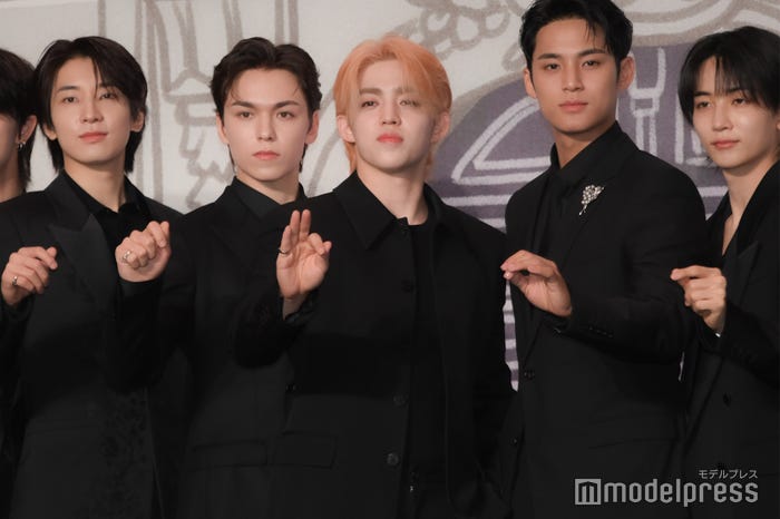 WONWOO(ウォヌ)、VERNON(バーノン)、S.COUPS(エスクプス)、MINGYU(ミンギュ)、JEONGHAN(ジョンハン)(C)モデルプレス
