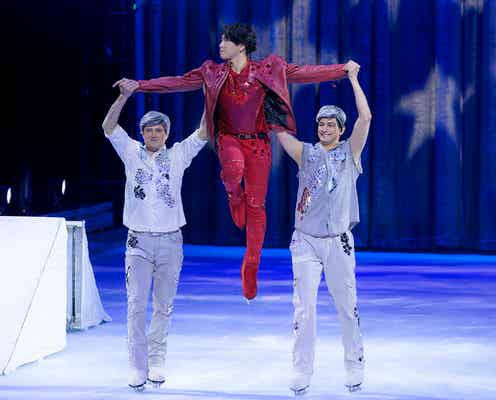 Snow Man宮舘涼太、世界に1着の衣装で華麗なリフト&歌唱披露「ディズニー・オン・アイス」 オープニングアクト登場で黄色い歓声止まず