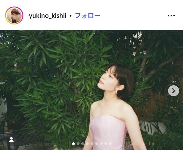 岸井ゆきのInstagramより