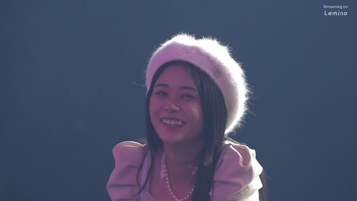 佐々木心菜「PRODUCE 101 JAPAN THE GIRLS」第7話より(C)PRODUCE 101 JAPAN THE GIRLS