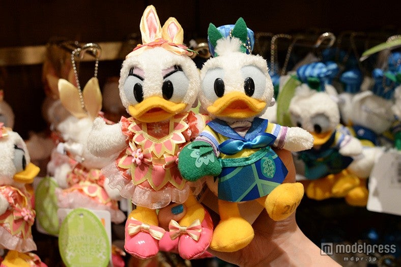 ぬいぐるみバッジ各￥1600／ディズニーランド