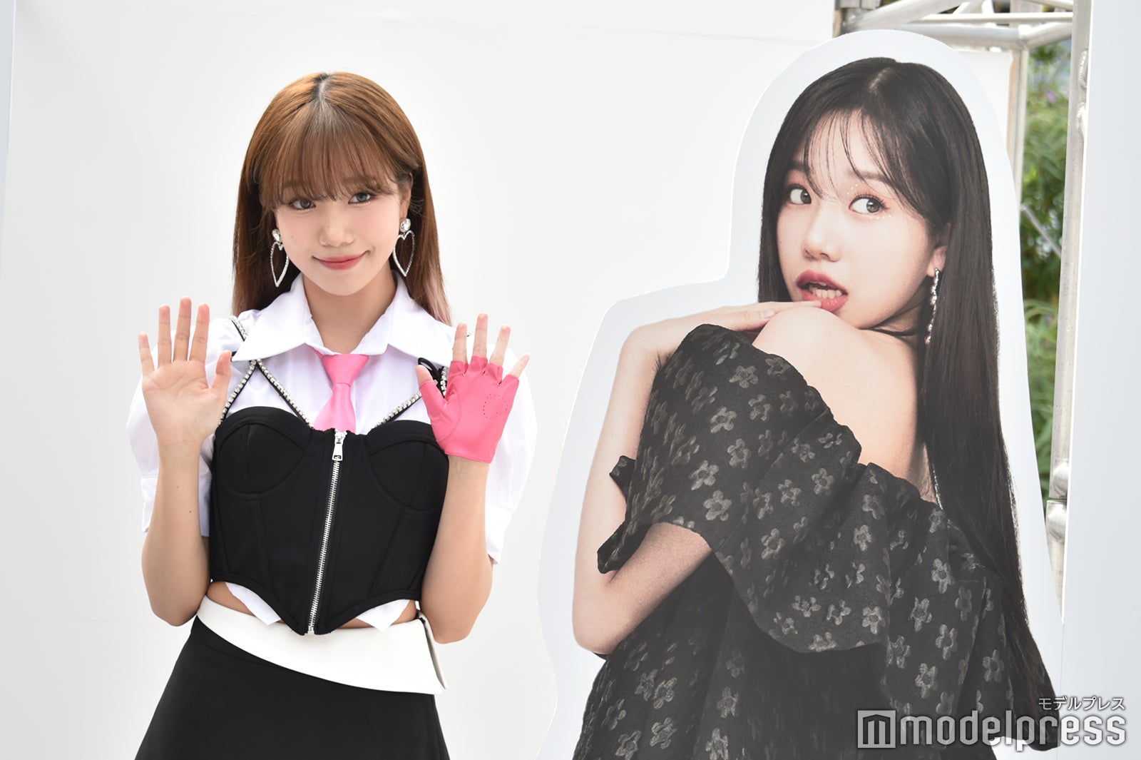 Instagramのフレームと映るチョ・ユリ（C）モデルプレス