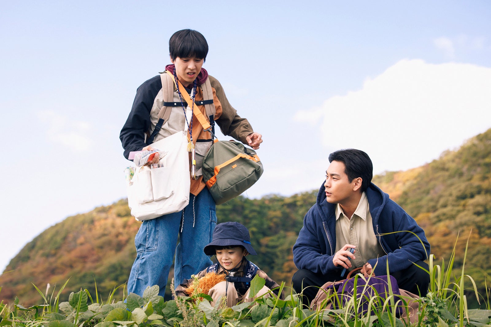 坂東龍汰、佐藤大空、柳楽優弥「ライオンの隠れ家」第7話（C）TBS