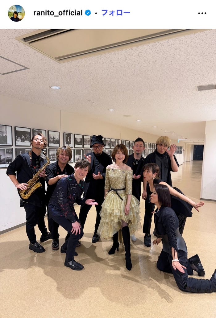 伊藤蘭Instagramより