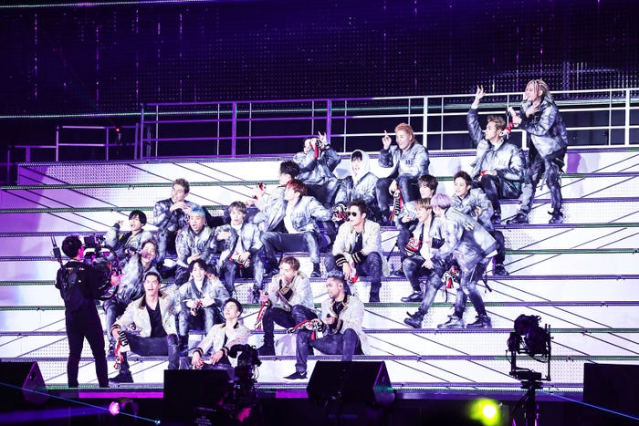 EXILE THE SECONDパートより/「LDH PERFECT YEAR 2020 COUNTDOWN LIVE 2019→2020“RISING”」より(画像提供:所属事務所)