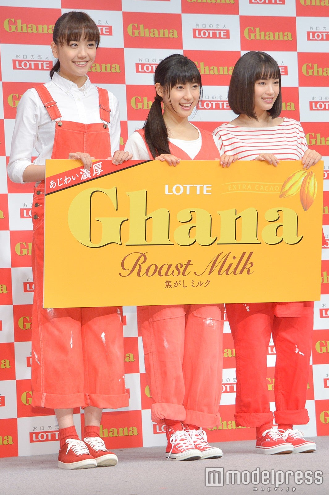 松井愛莉、土屋太鳳、広瀬すず （C）モデルプレス