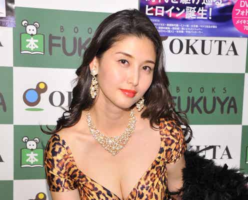 橋本マナミ「着けてみたらはみ出しちゃって」“極限露出”の撮影エピソードを明かす